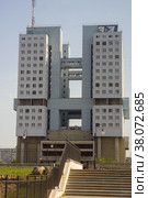 Дом Советов (Калининград) (2022 год). Стоковое фото, фотограф Yuriy  Barbaruk / Фотобанк Лори