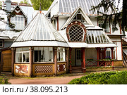 St. Petersburg, Repino, Russia - July 11, 2022: Penates. Museum of Ilya Repin, artist's house, fragment. Стоковое фото, фотограф Филатова Ирина / Фотобанк Лори