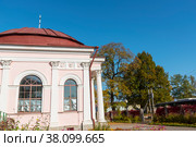 Часовня Казанской иконы Божией Матери. Шлиссельбург, Ленинградская область (2020 год). Стоковое фото, фотограф Александр Щепин / Фотобанк Лори