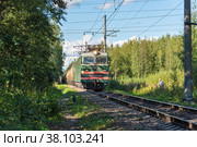 Спаренный электровоз ВЛ10 (2020 год). Редакционное фото, фотограф Александр Щепин / Фотобанк Лори