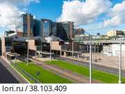 Ладожский вокзал. Санкт-Петербург (2020 год). Редакционное фото, фотограф Александр Щепин / Фотобанк Лори