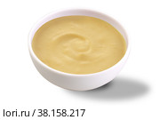 Plum sauce on white background. Стоковое фото, фотограф Марина Володько / Фотобанк Лори