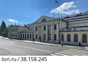 ГМИИ им. А.С. Пушкина. Москва, ул. Волхонка, 10 (2022 год). Редакционное фото, фотограф Мария Кылосова / Фотобанк Лори