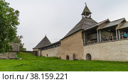View of the Old Ladoga Fortress from the inside (2021 год). Редакционное фото, фотограф Михаил Аккуратoв / Фотобанк Лори