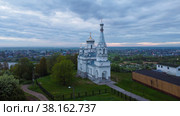 Ленинградская область. Низино. Церковь святой мученицы царицы Александры (2022 год). Редакционное фото, фотограф Литвяк Игорь / Фотобанк Лори