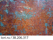 Isolated rust on surface of old mechanism for create graphic design background. Стоковое фото, фотограф Елена  Попкова / Фотобанк Лори