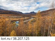 Камчатка, мини гидроэлектростанция вблизи Анавгая. Стоковое фото, фотограф Александр Максин / Фотобанк Лори