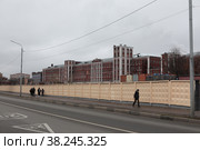 Раменская хлопкопрядильная фабрика улица Дмитриева (2022 год). Редакционное фото, фотограф Дмитрий Неумоин / Фотобанк Лори