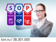 Concept of standard operating procedure. Стоковое фото, фотограф Elnur / Фотобанк Лори