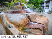 Pam Thermal Hotel Hot spring mineral medicinal water (2019 год). Редакционное фото, фотограф Леонид Еремейчук / Фотобанк Лори