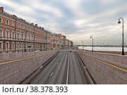 Набережная Кутузова. Начало. Особняк А. Д. Шереметева (2020 год). Стоковое фото, фотограф Валентина Качалова / Фотобанк Лори