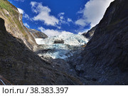 Nature of Franz Josef glacier, New Zealand. Стоковое фото, фотограф Сергей Стрелков / Фотобанк Лори