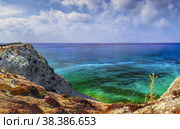 Beautiful seascape near Paphos. Cyprus. Стоковое фото, фотограф Belikart / Фотобанк Лори