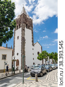 Catholic cathedral. Funchnal, (2012 год). Редакционное фото, фотограф Михаил Аккуратoв / Фотобанк Лори