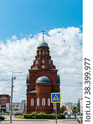 Vladimir, Russia-July 28, 2020: Trinity Church in Vladimir, Russia. The historic sights of Vladimir. Редакционное фото, фотограф Оксана Медведева / Фотобанк Лори