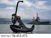 Russia, Novorossysk - May 17, 2022: Port of Novorossiysk, Редакционное фото, фотограф Анатолий Типляшин / Фотобанк Лори
