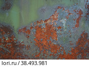 Rust on surface of old mechanism (isolated background) Стоковое фото, фотограф Елена  Попкова / Фотобанк Лори