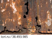 Rust on surface of old mechanism (isolated background) Стоковое фото, фотограф Елена  Попкова / Фотобанк Лори