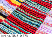 Creative background from handmade doormats. Стоковое фото, фотограф FotograFF / Фотобанк Лори