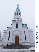 Собор Покрова Пресвятой Богородицы. Гатчина, Ленинградская область (2022 год). Редакционное фото, фотограф Александр Щепин / Фотобанк Лори