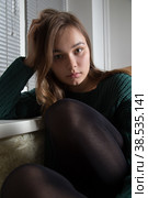 woman with pimple skin. Стоковое фото, фотограф Lekcej / Фотобанк Лори