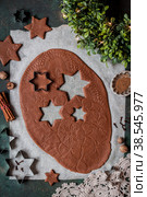 Gingerbread Cookie Dough. Стоковое фото, фотограф Татьяна Ворона / Фотобанк Лори