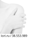female bare shoulder. Стоковое фото, фотограф Lekcej / Фотобанк Лори