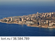 The view of Jounieh, Lebanon (2017 год). Стоковое фото, фотограф Сергей Стрелков / Фотобанк Лори