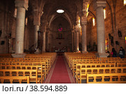 Batroun, Lebanon - 07 Jan 2018. The church in Batroun, Lebanon. Редакционное фото, фотограф Сергей Стрелков / Фотобанк Лори