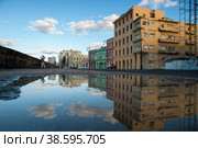 Куба. Гавана. Виды Гаваны. Набережная Малекон. Cuba. Havana. Views of Havana. Malecon Embankment. (2014 год). Редакционное фото, фотограф Алексей Смышляев / Фотобанк Лори