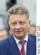 Russia. Saint-Petersburg. XXIII St. Petersburg International Economic Forum 2019. SPIEF 2019 participants. Maxim Sokolov. Россия. Санкт-Петербург. XXIII Петербургский международный экономический форум 2019. Участники ПМЭФ-2019. Максим Соколов. Редакционное фото, фотограф Алексей Смышляев / Фотобанк Лори