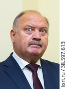 Россия. Санкт-Петербург. Вице-губернатор Санкт-Петербурга Николай Бондаренко. Russia. Saint-Petersburg. Vice-Governor of St. Petersburg Nikolay Bondarenko. (2020 год). Редакционное фото, фотограф Алексей Смышляев / Фотобанк Лори