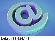 At sign close up. Internet topics. Стоковое фото, фотограф Happyphotons / Фотобанк Лори