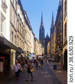 Sityscape of Clermont-Farrand, France. Стоковое фото, фотограф Яков Филимонов / Фотобанк Лори