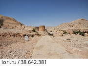 Ranikot Fort, Great Wall of Sindh, vinatge ruins in Pakistan (2021 год). Стоковое фото, фотограф Сергей Стрелков / Фотобанк Лори