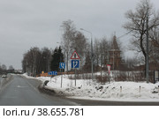 Церковь Вознесения Господня на Рублёвке (2023 год). Редакционное фото, фотограф Дмитрий Неумоин / Фотобанк Лори