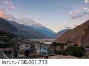 Nepalese village of Kagbeni (2012 год). Стоковое фото, фотограф Юлия Бабкина / Фотобанк Лори