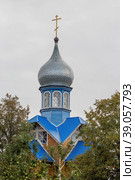 The Church of St. George the Victorious in the village of Kamenyuki. The Republic of Belarus. (2017 год). Стоковое фото, фотограф Photojuli / Фотобанк Лори