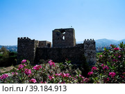 Ruins of crusaders fort in Byblos in Jubayl, Lebanon (2012 год). Стоковое фото, фотограф Сергей Майоров / Фотобанк Лори