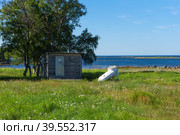Старая сломанная барокамера находится на улице. Стоковое фото, фотограф Pukhov K / Фотобанк Лори
