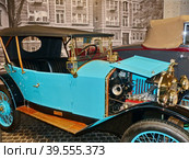 Автомобиль "Peugeot 172 BC Quadrilette", 1924 г., 4-цилиндровый, 11 л.с., Франция. В 1923 году Type 172 стал преемником первого Quadrilette и имел несколько улучшенных версий. Музей автомобильной техники. Верхняя Пышма, Россия, сентябрь 2020. Редакционное фото, фотограф Сергей Елизарьев / Фотобанк Лори