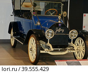 Автомобиль "Jeffery Mod. 93 Touring", 1914 г., механическая коробка передач, 4-ступенчатая, 40 л.с., компания Thomas B. Jeffery, США. Музей автомобильной техники. Верхняя Пышма, Россия, сентябрь 2020. Редакционное фото, фотограф Сергей Елизарьев / Фотобанк Лори