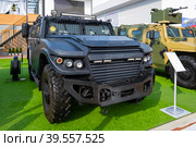 Бронеавтомобиль СБМ ВПК-233136 «ТИГР» в комплектации «РЕЙД». Экспонат военно-технического форума "Армия-20222" Редакционное фото, фотограф Виктор Карасев / Фотобанк Лори