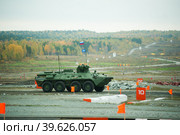 BTR-82A armoured personnel carrier (2013 год). Редакционное фото, фотограф Сергей Буторин / Фотобанк Лори