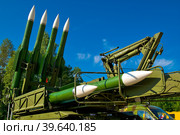 Rockets of Buk missile system (2008 год). Редакционное фото, фотограф Сергей Буторин / Фотобанк Лори