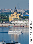 Alexander Nevsky Cathedral. Nizhny Novgorod (2009 год). Стоковое фото, фотограф Сергей Буторин / Фотобанк Лори