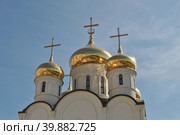 Церковь Спаса Всемилостивого. Пятницкое шоссе, 5. Район Митино. Город Москва (2014 год). Стоковое фото, фотограф lana1501 / Фотобанк Лори