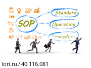 Concept of standard operating procedure. Стоковое фото, фотограф Elnur / Фотобанк Лори