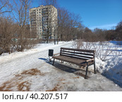Сиреневый бульвар. Район Измайлово. Город Москва (2023 год). Стоковое фото, фотограф lana1501 / Фотобанк Лори