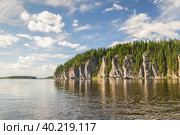 Национальный парк Югыд-ва, река Щугор. Объект всемирного наследия ЮНЕСКО "Девственные леса Коми" Стоковое фото, фотограф Сергей Дрозд / Фотобанк Лори